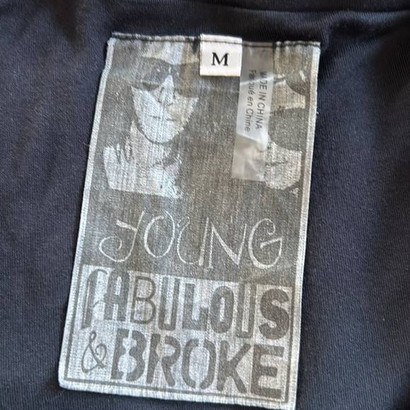 Young, Fabulous & Broke Ombre Modal Midi Skirt Stretchy Pull-On Style YF&B - Picture 2 of 7